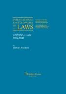International Encyclopaedia of Laws: Criminal Law di Frank Verbruggen edito da Springer