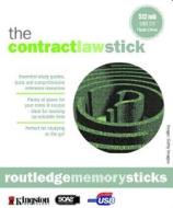 Memory Stick Modern Law Of Contract 6/e + Q&a Contract Law 6/e di Richard Stone edito da Taylor & Francis