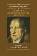 The Cambridge Companion to Hegel and Nineteenth-Century             Philosophy edito da Cambridge University Press