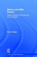 Before and After Darwin di M. J. S. Hodge edito da Routledge
