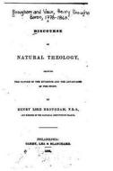 A Discourse of Natural Theology di Henry Lord Brougham edito da Createspace