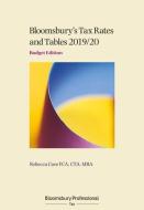Tax Rates and Tables 2019/20: Budget Edition di Rebecca Cave edito da BLOOMSBURY PROFESSIONAL