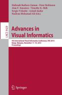 Advances in Visual Informatics edito da Springer-Verlag GmbH