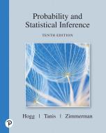 Probability and Statistical Inference di Robert V. Hogg, Elliot Tanis, Dale Zimmerman edito da Pearson Education (US)