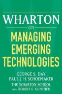 Emerging Technologies P di Day, Gunther, Schoemaker edito da John Wiley & Sons