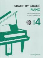 Grade By Grade - Piano, Grade 4 + Cd edito da Boosey & Hawkes Music Publishers Ltd