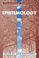 Epistemology Phil Persp Vol 19 di Hawthorne edito da John Wiley & Sons