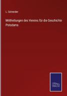 Mittheilungen des Vereins für die Geschichte Potsdams di L. Schneider edito da Salzwasser-Verlag