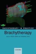 Brachytherapy edito da Oxford University Press