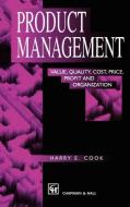 Product Management di Harry E. Cook edito da Springer Netherlands