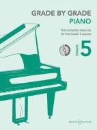 Grade By Grade - Piano, Grade 5 + Cd edito da Boosey & Hawkes Music Publishers Ltd