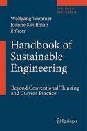 Handbook of Sustainable Engineering edito da Springer