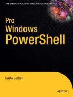 Pro Windows PowerShell di Hristo Deshev edito da Apress