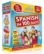 Spanish in 100 Days Premium Pack / Spanish in 100 Days. Premium Edition [With 3 CDs and 3 DVDs and Access Code] di Aguilar edito da AGUILAR
