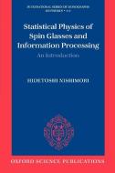 Statistical Physics of Spin Glasses and Information Processing di Hidetoshi Nishimori edito da OUP Oxford