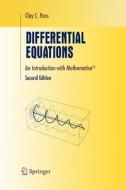 Differential Equations di Clay C. Ross edito da Springer New York