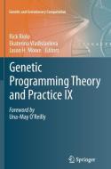 Genetic Programming Theory and Practice IX edito da Springer New York