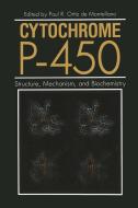 Cytochrome P-450 di Paul Ortiz De Monetllano edito da Springer US