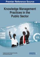 Knowledge Management Practices In The Public Sector edito da Igi Global