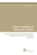 A Metric Splitting of Alexandrov Spaces di Andreas Wörner edito da Südwestdeutscher Verlag für Hochschulschriften AG  Co. KG