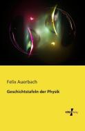 Geschichtstafeln der Physik di Felix Auerbach edito da Vero Verlag
