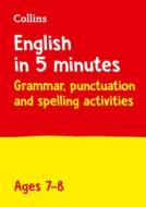 English In 5 Minutes A Day Age 7-8 di Collins Uk edito da Harpercollins Publishers