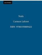 Nada di Carmen Laforet edito da Oxford University Press Inc