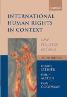 Law, Politics, Morals di Philip Alston, Ryan Goodman edito da Oxford University Press