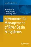 Environmental Management of River Basin Ecosystems edito da Springer International Publishing