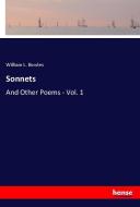 Sonnets di William L. Bowles edito da hansebooks