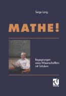 Mathe! di Serge Lang edito da Vieweg+Teubner Verlag