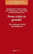 From crisis to growth? edito da Metropolis Verlag