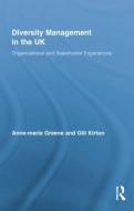 Diversity Management in the UK di Anne-Marie Greene, Gill Kirton edito da Taylor & Francis Ltd