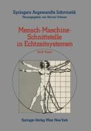 Mensch-Maschine-Schnittstelle in Echtzeitsystemen di Veith Risak edito da Springer Vienna