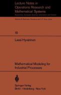 Mathematical Modeling for Industrial Processes di L. P. Hyvärinen edito da Springer Berlin Heidelberg