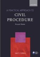 A Practical Approach To Civil Procedure di Stuart Sime edito da Oxford University Press