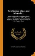 New Mexico Mines And Minerals ... di Jones Fayette Alexander Jones edito da Franklin Classics