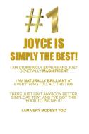 JOYCE IS SIMPLY THE BEST AFFIRMATIONS WORKBOOK Positive Affirmations Workbook Includes di Affirmations World edito da Positive Life