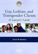 Gay, Lesbian and Transgender Clients: A Lawyer's Guide [With CDROM] di Joan M. Burda edito da American Bar Association