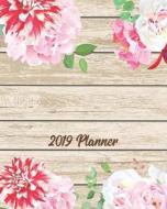 2019 Planner: Daily Weekly & Monthly Calendar Schedule Organizer to Do List (Floral) (V10) di Dartan Creations edito da LIGHTNING SOURCE INC
