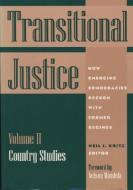 Transitional Justice di Neil J. Kritz edito da United States Institute of Peace Press