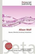 Alison Wolf edito da Betascript Publishing