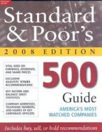 Standard & Poor's 500 Guide 2008 Edition di Standard & Poor's edito da Mcgraw-hill Education - Europe