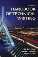 Handbook of Technical Writing di Gerald J. Alred, Charles T. Brusaw, Walter E. Oliu edito da Bedford Books