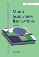 Model Subdivision Regulations di Robert H. Freilich edito da Taylor & Francis Ltd