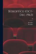 Boxoffice (Oct-Dec 1963); 83 edito da LIGHTNING SOURCE INC
