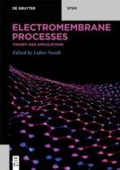 Electromembrane Processes edito da De Gruyter