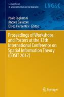 Proceedings of Workshops and Posters at the 13th International Conference on Spatial Information Theory (COSIT 2017) edito da Springer International Publishing