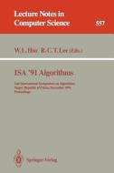ISA '91 Algorithms edito da Springer Berlin Heidelberg
