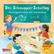 Maxi Pixi 396: VE 5 Der Schnupper-Schultag: Vorlesegeschichten zum Schulanfang (5 Exemplare) di Julia Breitenöder edito da Carlsen Verlag GmbH